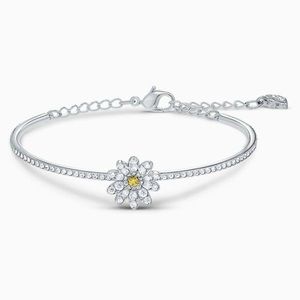 Swarovski eternal flower bangle